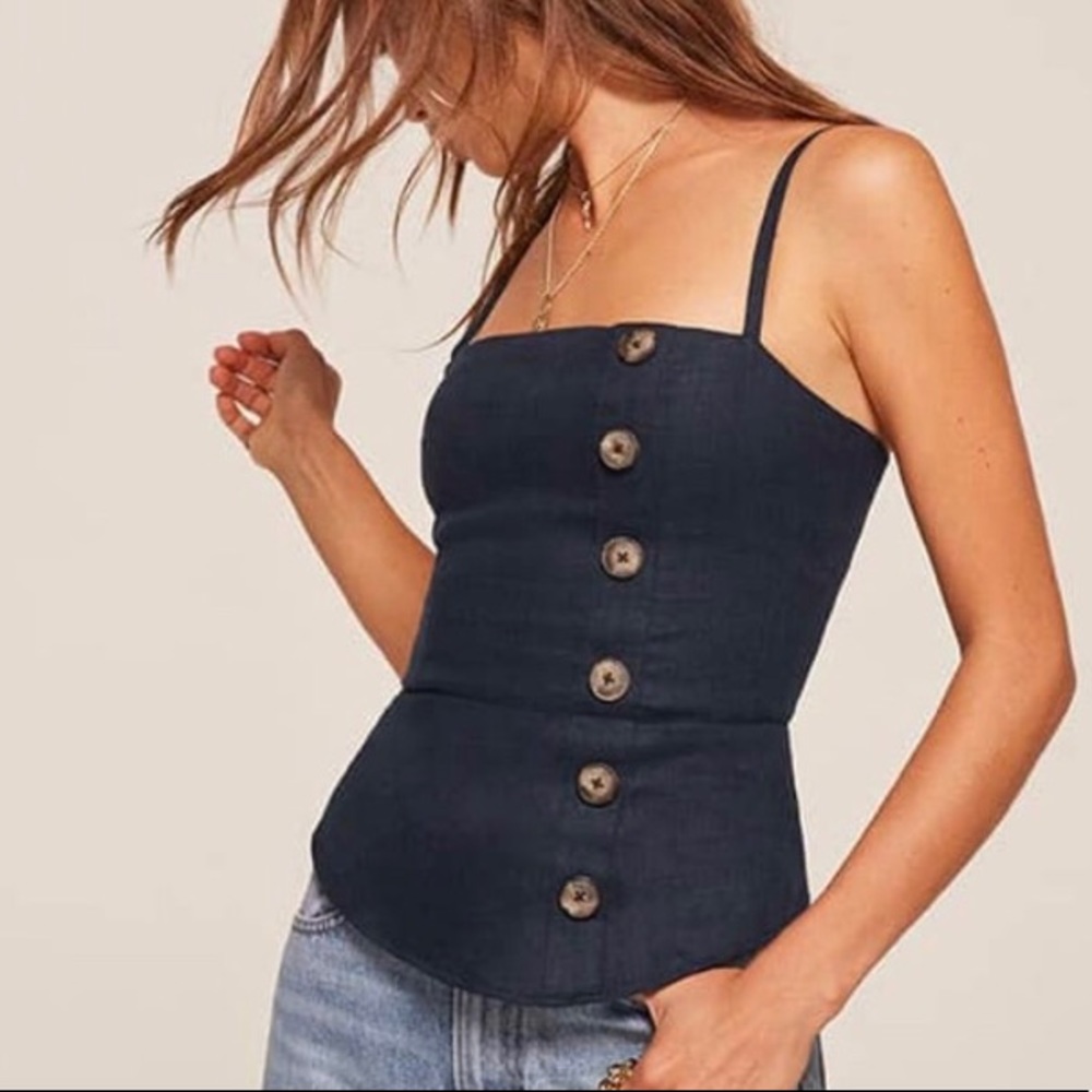 Reformation Shell Top!